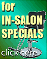 Special deals on in-salon services